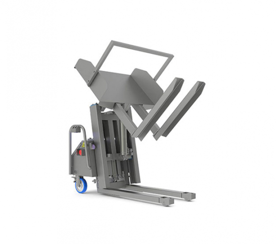 Stainless Lift and Tilt Tipper